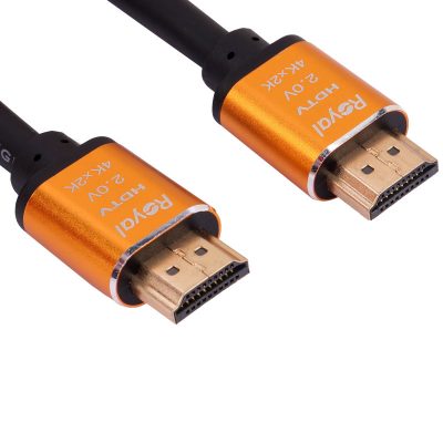 قیمت و خرید کابل HDMI رویال با کیفیت 4K مدل V2.0 با طول 3 (سه) متر از فروشگاه اینترنتی شانی مارکت