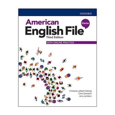 کتاب انگلیش فایل، کتاب American English File Starter، آموزش زبان انگلیسی، خرید کتاب زبان، شانی مارکت، مهارت‌های زبان انگلیسی، کتاب خودخوان زبان، خرید کتاب زبان، قیمت کتاب زبان، خرید کتاب زبان با تخفیف - خرید مطمئن و به صرفه از شانی مارکت