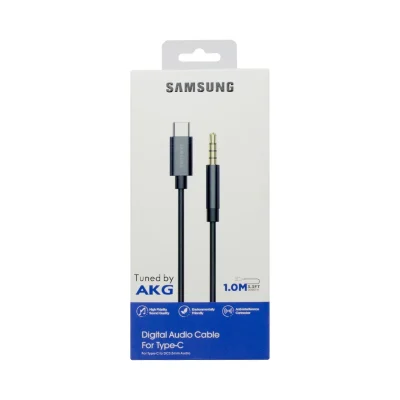خرید و قیمت کابل AUX تایپ سی اصلی سامسونگ AKG در شانی مارکت