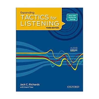 کتاب تاکتیکس فور لیسنینگ، کتاب Tactics For Listening Expanding، آموزش زبان انگلیسی، خرید کتاب زبان، شانی مارکت، مهارت‌های زبان انگلیسی، کتاب خودخوان زبان، خرید کتاب زبان، قیمت کتاب زبان، خرید کتاب زبان با تخفیف - خرید مطمئن و به صرفه از شانی مارکت